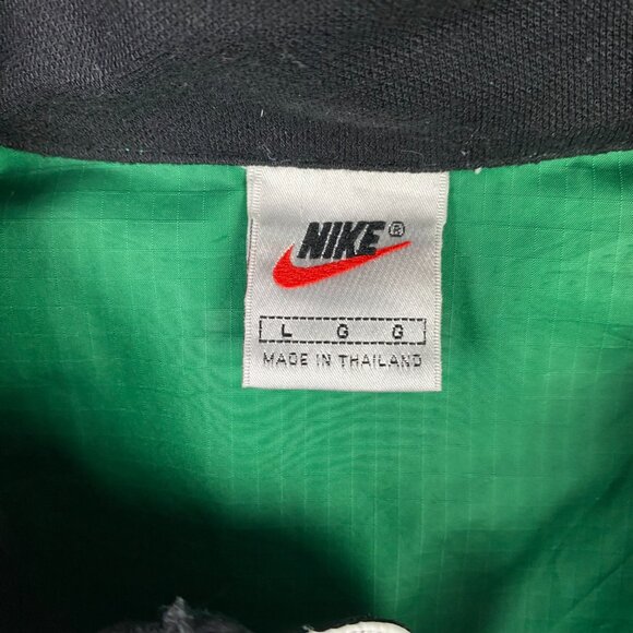 Nike Clima Fit Golf/Running Vest Men's Large Green Full Zip Nylon - Picture 2 of 15